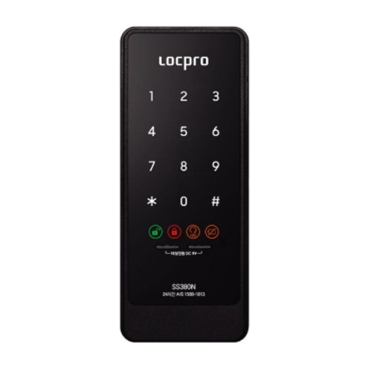락프로 SS380N / S 상가 샷시문 도어락